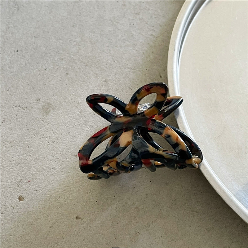 Rozené Butterfly Hair Clip Set - 8 Retro Colorful Clips
