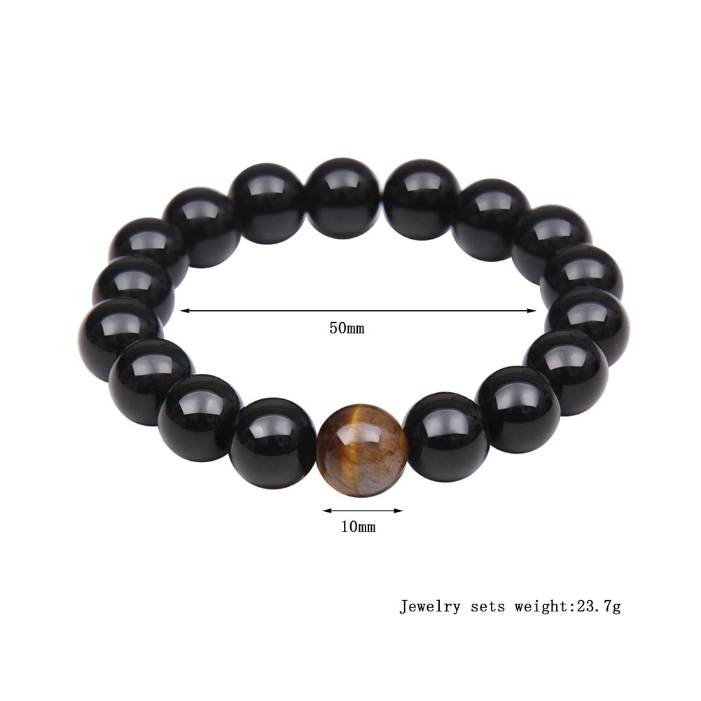 Rozené Tiger Eye Crystal Bracelet - Natural Stone | Healing Energy
