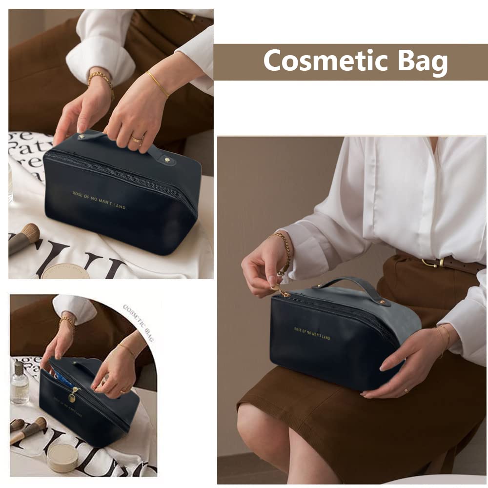 Cloud Makeup Bag - Wide-Open Travel Organizer | Water-Resistant