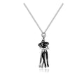 Rozene Love Hug Necklace - Gold Embrace Pendant