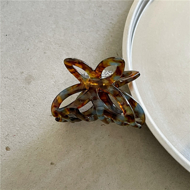 Rozené Butterfly Hair Clip Set - 8 Retro Colorful Clips