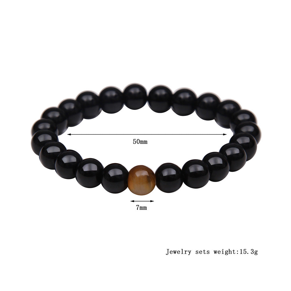 Rozené Tiger Eye Crystal Bracelet - Natural Stone | Healing Energy
