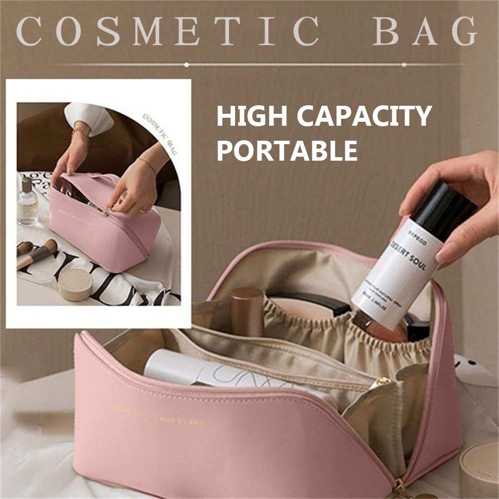 Cloud Makeup Bag - Wide-Open Travel Organizer | Water-Resistant